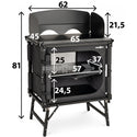 BRUNNER ELÙTOP COMPACK CUBE MOBILETTO CUCINA PIEGHEVOLE E ULTRACOMPATTO