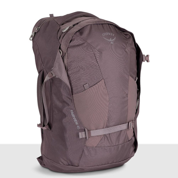 OSPREY FAIRVIEW 40 ZAINO 40 LITRI DA VIAGGIO E BAGAGLIO A MANO CON SCHIENALE CORTO - DISPONIBILE IN 3 COLORI