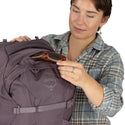 OSPREY FAIRVIEW 40 ZAINO 40 LITRI DA VIAGGIO E BAGAGLIO A MANO CON SCHIENALE CORTO - DISPONIBILE IN 3 COLORI