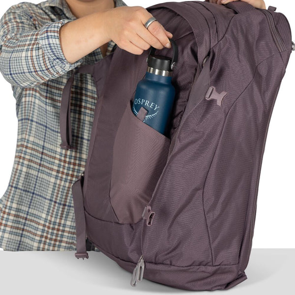 OSPREY FAIRVIEW 40 ZAINO 40 LITRI DA VIAGGIO E BAGAGLIO A MANO CON SCHIENALE CORTO - DISPONIBILE IN 3 COLORI
