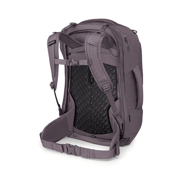 OSPREY FAIRVIEW 40 ZAINO 40 LITRI DA VIAGGIO E BAGAGLIO A MANO CON SCHIENALE CORTO - DISPONIBILE IN 3 COLORI