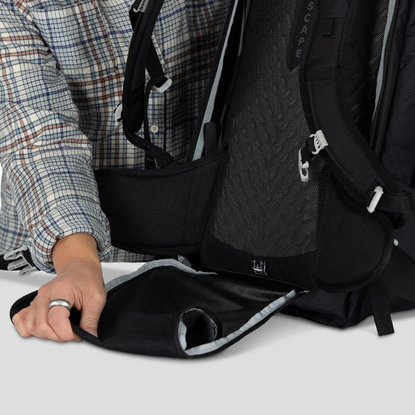 OSPREY FAIRVIEW 55 ZAINO 55 LITRI DA VIAGGIO E BAGAGLIO A MANO CON SCHIENALE CORTO - DISPONIBILE IN 2 COLORI