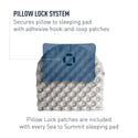 SEATOSUMMIT FOAM CORE PILLOW COMODO CUSCINO COMPATTO E LEGGERO DA TENDA E CAMPEGGIO