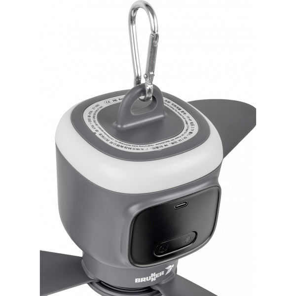 BRUNNER FRESCOFAN VENTILATORE PORTATILE DA SOFFITTO RICARICABILE