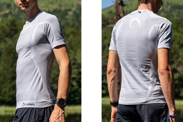 LURBEL OXIGENO SHORT SLEEVES T-SHIRT TRASPIRANTE DA RUNNING E TRAIL