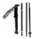 GABEL HYBRID CARBON BASTONCINI TELESCOPICI IN CARBON 3K PER ALPINISMO E TREKKING - DISPONIBILE IN 2 MISURE