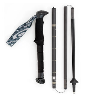 GABEL HYBRID CARBON BASTONCINI TELESCOPICI IN CARBON 3K PER ALPINISMO E TREKKING - DISPONIBILE IN 2 MISURE