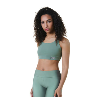 RUPE TOP INTRECCIATO MONOCROMO A RAPIDA ASCIUGATURA PER YOGA E RUNNING - NUOVI ARRIVI SS25