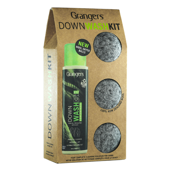 GRANGERS DOWN WASH KIT PER LA PULIZIA ABBIGLIAMENTO TECNICO IN PIUMA