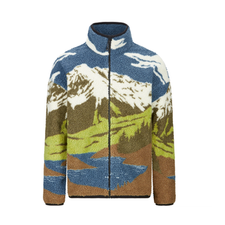 PICTURE HAFDALS ZIP FLEECE FELPA SHERPA UOMO