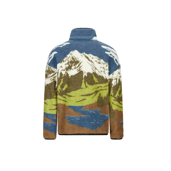 PICTURE HAFDALS ZIP FLEECE FELPA SHERPA UOMO