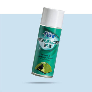 ECOLKEM FLOW IMPERMEABILIZZANTE SPRAY 400ml PER TENDE DA CAMPEGGIO E TESSUTI