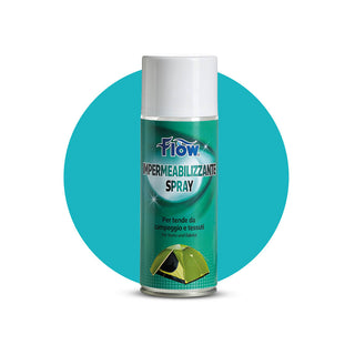 ECOLKEM FLOW IMPERMEABILIZZANTE SPRAY 400ml PER TENDE DA CAMPEGGIO E TESSUTI