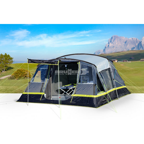 BRUNNER KALINDA 5 TENDA FAMILIARE CON STRUTTURA CLASSICA A 3 ARCHI - IN PROMOZIONE!