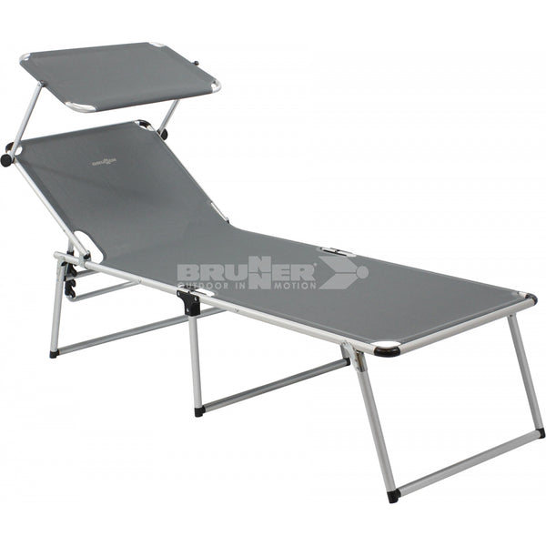 BRUNNER MALIBU' HIGH LETTINO DA SOLE PIEGHEVOLE - DISPONIBILE IN 2 COLORI