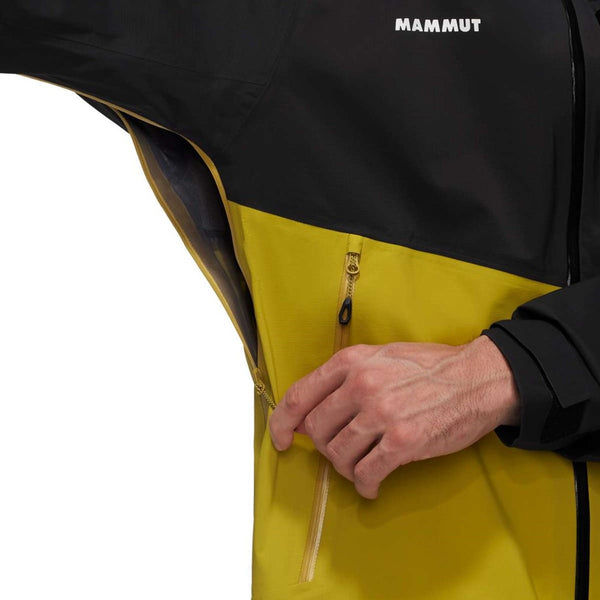 MAMMUT ALTO GUIDE HS HOODED JKT MAN GUSCIO/GIACCA IMPERMABILE ANTIVENTO - DISPONIBILE IN 3 COLORI