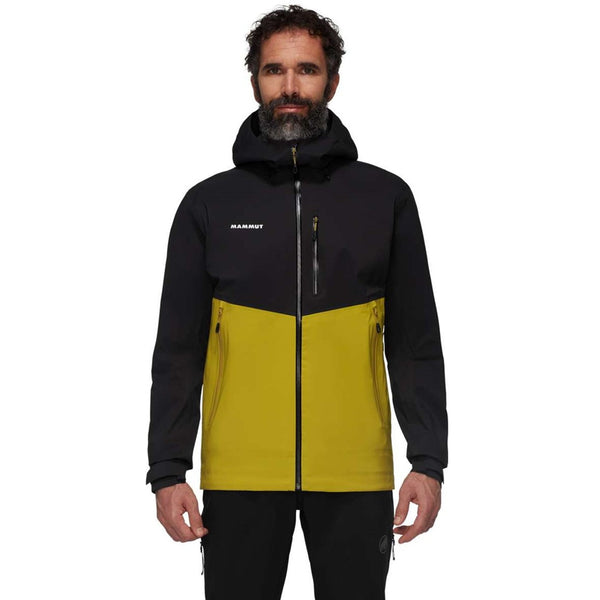 MAMMUT ALTO GUIDE HS HOODED JKT MAN GUSCIO/GIACCA IMPERMABILE ANTIVENTO - DISPONIBILE IN 3 COLORI