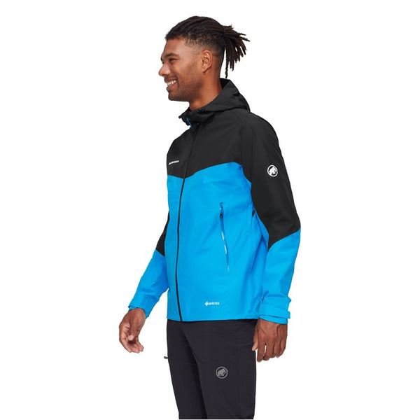 MAMMUT CONVEY TOUR HS HOODED JKT MAN GUSCIO IMPERMEABILE ANTIVENTO IN GORE-TEX DISPONIBILE IN 3 COLORI
