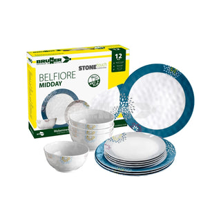 BRUNNER MELAMINA FANTASIA BELFIORE ACQUISTABILE SFUSA O IN KIT 12-16PZ CON ANTISLIP