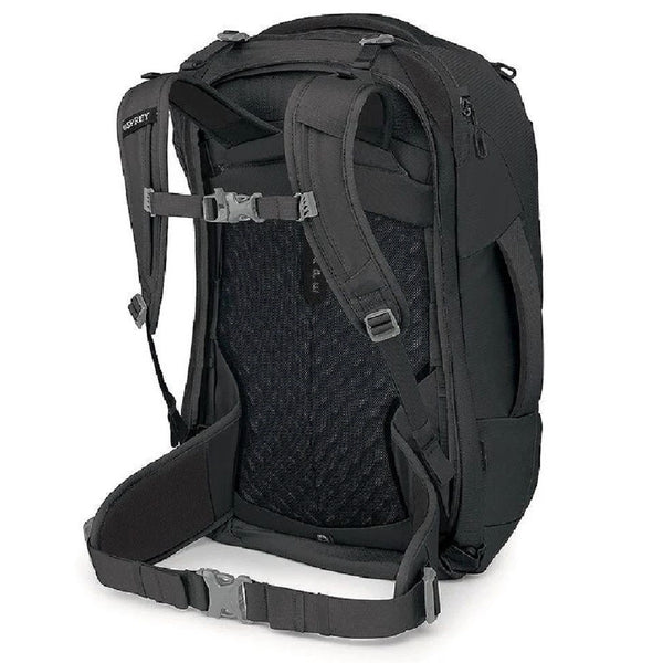 OSPREY FAIRVIEW 40 ZAINO 40 LITRI DA VIAGGIO E BAGAGLIO A MANO CON SCHIENALE CORTO - DISPONIBILE IN 2 COLORI