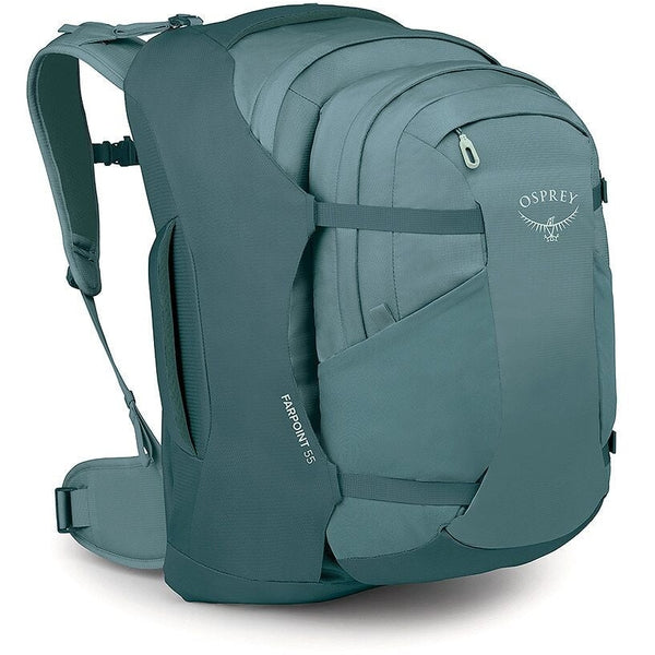OSPREY NUOVO MODELLO FARPOINT 55 DOPPIO ZAINO IN 1 DA VIAGGIO COMPATTO E VERSATILE - DISPONIBILE IN 2 COLORI