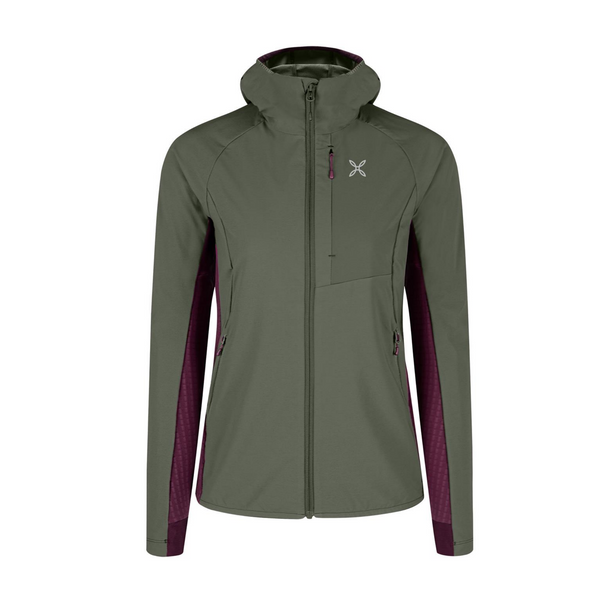 MONTURA PEAK JACKET WOMAN GIACCA SOFTSHELL ANTIVENTO DISPONIBILE IN TRE COLORAZIONI - NUOVI ARRIVI WINTER 24/25