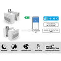 BRUNNER POLARYS TWINAIR CONDIZIONATORE D'ARIA PORTATILE 16°-30° CON CONTROLLO REMOTO TRAMITE APP - DISPONIBILE IN 2 MODELLI