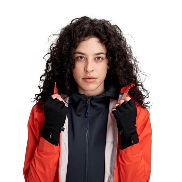 MAMMUT PORDOI GLOVE GUANTO A MEZZE DITA PER VIA FERRATA E ARRAMPICATA