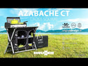 BRUNNER AZABACHE CT CROSS SQUARE Armadio multifunzionale dotato di 2 scomparti separati e ripiano di lavoro in alluminio resistente