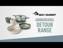 SEATOSUMMIT Detour Tazza pieghevole in acciaio inossidabile