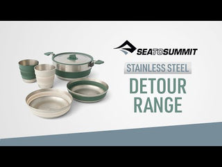 SEATOSUMMIT Detour Tazza pieghevole in acciaio inossidabile