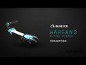 BLUE ICE HARFANG ALPINE HYBRID RAMPONE 12 PUNTE DA ALPINISMO E SCIALPINISMO