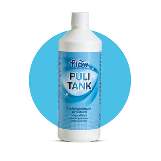 ECOLKEM FLOW PULI TANK LIQUIDO SANITIZZANTE PER SERBATOI ACQUE CHIARE BOTTIGLIA DA 1 LITRO