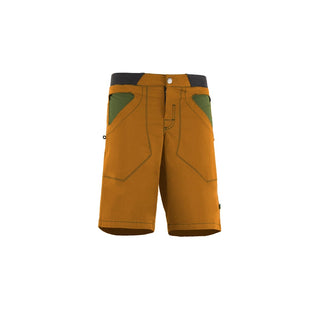 Compra land E9 N 3 ANGOLO SHORT UOMO IN COTONE ORGANICO PER ARRAMPICATA E TEMPO LIBERO - DISPONIBILE IN 3 COLORI