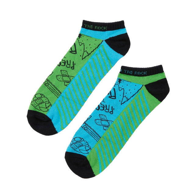 E9 ODD ROCKS LOW 2.5 CALZE BASSE IN COTONE ELASTICIZZATO