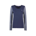 E9 IRIDE DONNA T-SHIRT MANICA LUNGA IN COTONE
