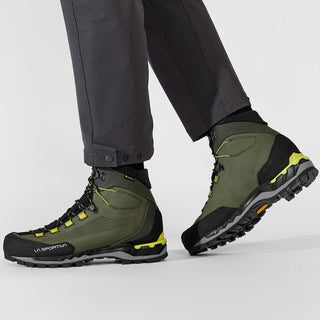 LA SPORTIVA TRANGO TECH LEATHER GTX UOMO - PROMO ULTIMO PZ 44 LICHEN/CITRUS