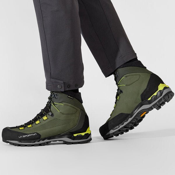 LA SPORTIVA TRANGO TECH LEATHER GTX UOMO - PROMO ULTIMO PZ 44 LICHEN/CITRUS