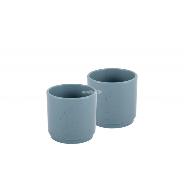 BRUNNER STOVIGLIE IN MELAMINA E FONDO ANTISLIP FANTASIA DOLOMIT - ARTICOLI ASSORTITI - DISPONIBILE IN 3 COLORI