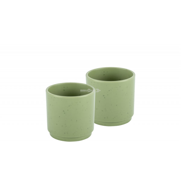 BRUNNER STOVIGLIE IN MELAMINA E FONDO ANTISLIP FANTASIA DOLOMIT - ARTICOLI ASSORTITI - DISPONIBILE IN 3 COLORI