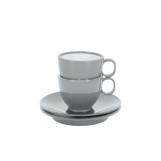 BRUNNER SET ESPRESSO COMPOSTO DA 2 TAZZINE - DISPONIBILE IN 3 COLORI