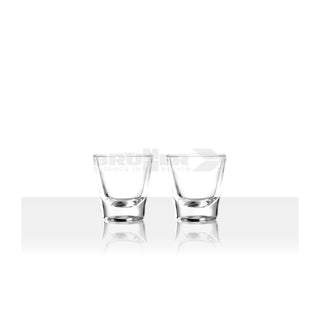 BRUNNER SET GRAPS Set 2 biccherini per grappa in policarbonato alimentare.