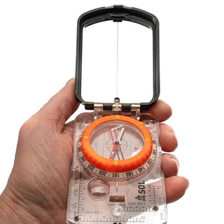 SOL SIGHTING COMPASS WITH MIRROR BUSSOLA DI MIRA CON SPECCHIO