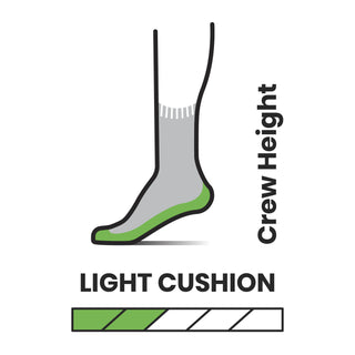 SMARTWOOL LIGHT CUSHION CREW CALZE TECNICHE IN LANA MERINO - NUOVI ARRIVI WINTER 24/25