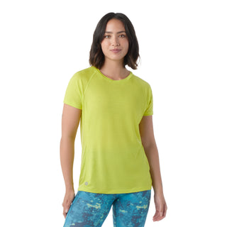 SMARTWOOL Active T-shirt a maniche corte donna in lana merino traspirante e antiodore - Colore: Limeade - Nuovi Arrivi SS24 (copia)