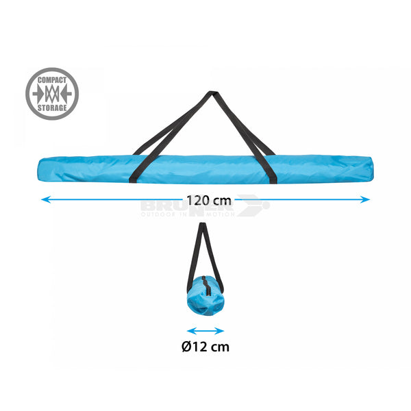BRUNNER SOLADO PRATICO E RESISTENTE OMBRELLONE Ø 200 x H220 cm