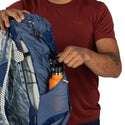 OSPREY STRATOS 24 ZAINO TREKKING 24 LITRI CON SCHIENALE STACCATO REGOLABILE - DISPONIBILE IN 2 COLORI