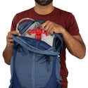 OSPREY STRATOS 24 ZAINO TREKKING 24 LITRI CON SCHIENALE STACCATO REGOLABILE - DISPONIBILE IN 2 COLORI