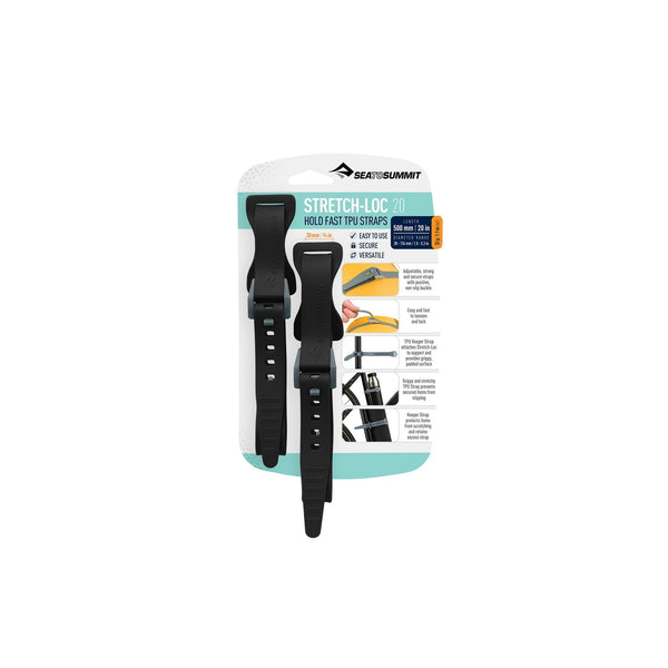 SEATOSUMMIT STRETCH-LOC 20 CINGHIE ELASTICIZZATE FISSA OGGETTI