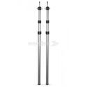 BRUNNER SET TELEPOLE SET DA 2 PALI VERTICALI TELESCOPICI 100-230cm